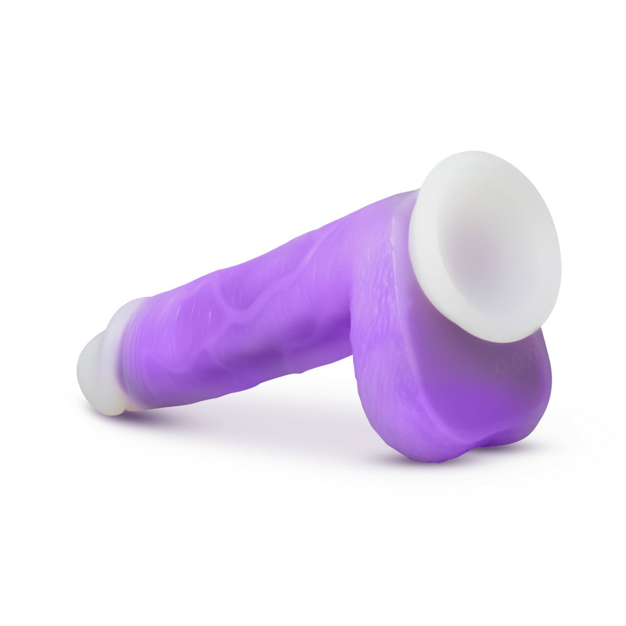 Neo Elite Encore 8 Inch Purple Vibrating Dildo - Melody's Room